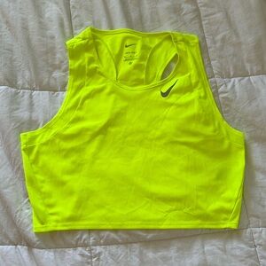 Nike dri-fit cropped tank